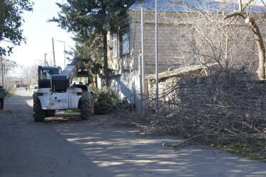 Rayon icra başçısı Cəlilabad şəhərində abadlıq işlərinin gedişi ilə tanış olub