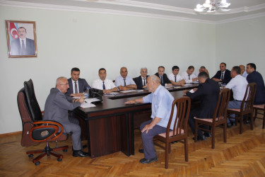 Cəlilabad Rayon İcra Hakimiyyətinin inzibati binasında növbəti vətəndaş qəbulu keçirilib