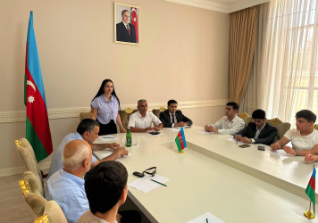 Cəlilabadda "Milli dəyərlərlə birləşən gənclik" mövzusunda dəyirmi masa keçirilib