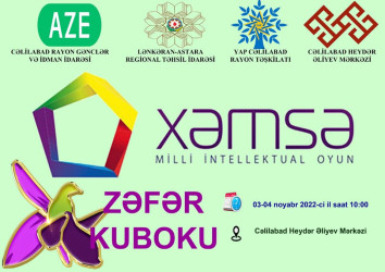 “Zəfər Kuboku" uğrunda “Xəmsə” Milli İntellektual Oyunu üzrə rayon birinciliyinə start verilib