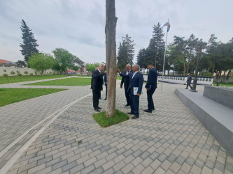 Rafiq Cəlilov rayonda həyata keçirilən işlərin icra vəziyyəti ilə tanış olmuşdur