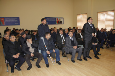 Rafiq Cəlilov növbəti səyyar qəbul-görüşünü Muğan kənd sakinləri ilə keçirmişdir