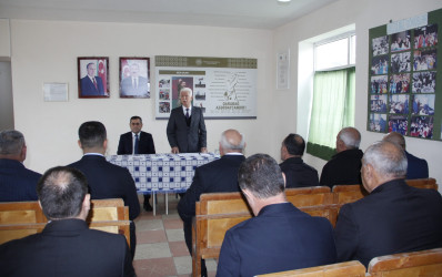 Rafiq Cəlilov Məşədilər kənd sakinləri ilə səyyar qəbul-görüş keçirib